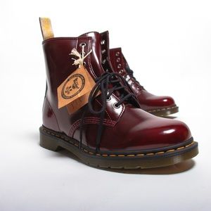 Dr Martens Cherry Red Boots. NWT.